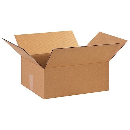 Ai Packaging 15 in x 12 in x 6 in Shipping Box, Kraft, Corrugate, Single Wall, 32 ECT, 25PK 15126