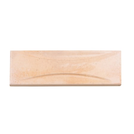 Apollo Tile Antiek 2.58 in. x 7.9 in. Glossy Pink Ceramic Subway Deco Wall Tile 5.38 sq. ft./case, 38PK MOD88DEPN258