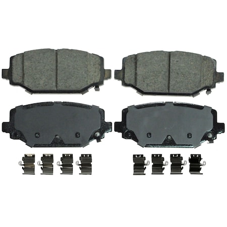 Wagner Brake QuickStop Rear Disc Brake Pad Set Ceramic, ZD1596
