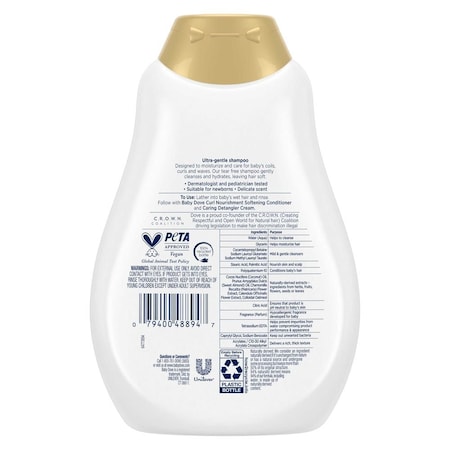 Baby Dove Textured Hair Care Curl Nourishment Baby Shampoo, 13 Ounce, 4PK 68663095