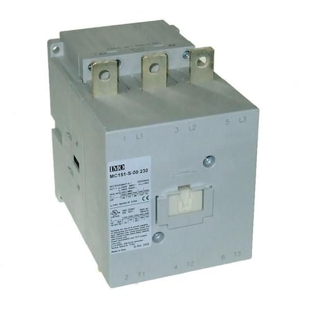 Imo Automation Contactor 3 Pole Open 75kW 150A AC3, 230VAC/DC Coil MC151-S-00230