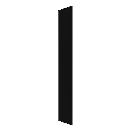 Hadrian Pilaster, Black, HDPE Solid Plastic X41014-211