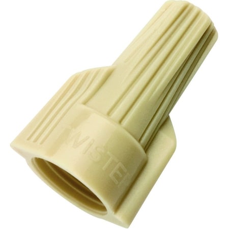 Ideal TwistOnWireConnector, Tan, , 600V, PK100 30-341