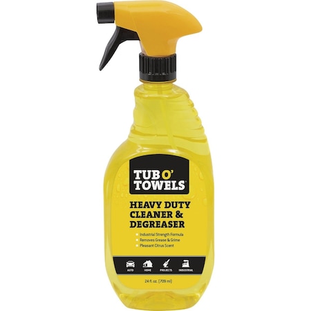 Tub O Towels 24 Oz. Heavy Duty Cleaner & Degreaser Spray TW24-SPR