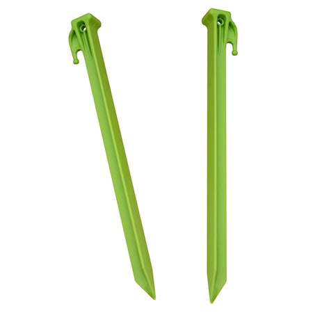 Mr. Chain Safety Green 12" Utility Stake (15-Pack) 97914-15