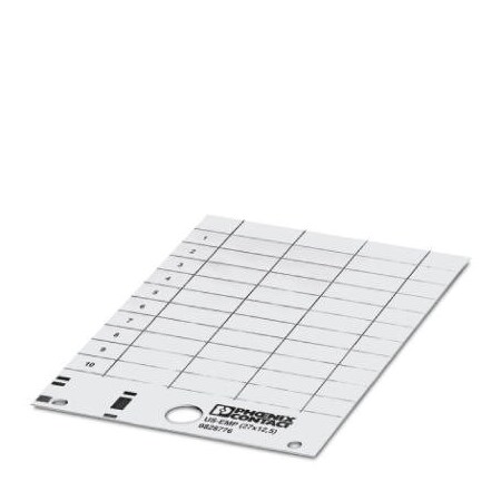Phoenix Contact US-EMP 27X12 5 Snap-in markers Card 0828776