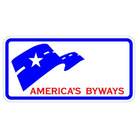 Sign Solutions Usa Traffic Sign, 24 in Width, Aluminum Sign, Horizontal Rectangle DUS06DWT2412D6-4a