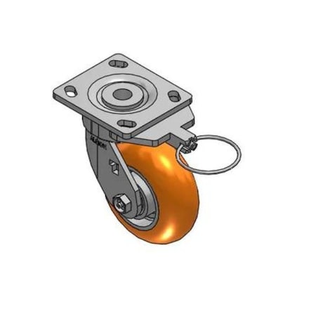 Albion Caster, Maintenance-Free, 5x2, 18AN05228SL 18AN05228SL