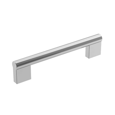 Amerock Versa 5-1/16 inch (128mm) Center-to-Center Polished Chrome Cabinet Pull, 10PK 10VMP3691326