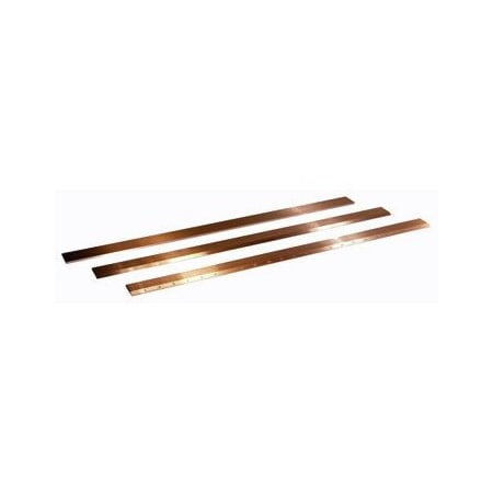 Suburban Steel Straight Edge, Tool Steel, Non-Grad Square Edge, 36in, 2 15/32in, 7/32in SE-36-TS