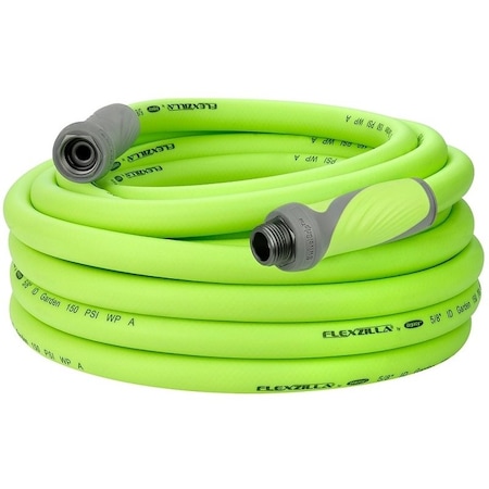 Flexzilla 5/8 in ID x 50 ft L SwivelGrip Garden Hose, Green HFZG550YWS-N/CA