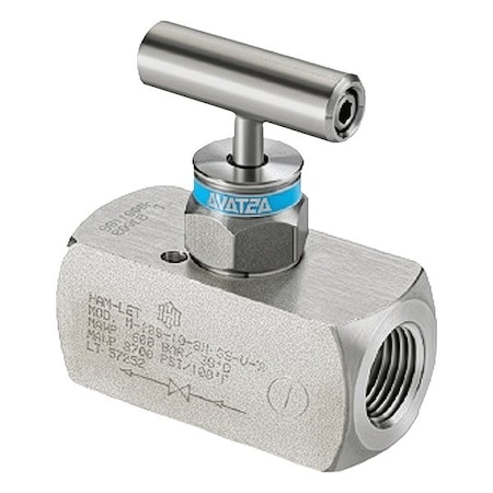 Ham-Let One-Way Valve, Stainless Steel M-10S-10-8N-SS-G-LD