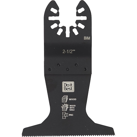 Do It Best 2-1/2'' High Carbon Steel Wood with Nails Oscillating Multi-Tool Blade QJDIB-OS-010