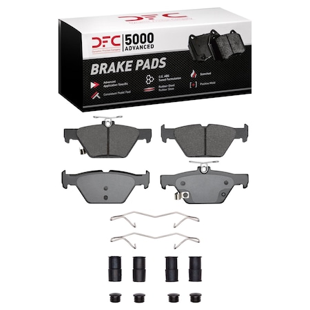 Dfc 5000 Advanced Disc Brake Pad Set, 1551-1808-01