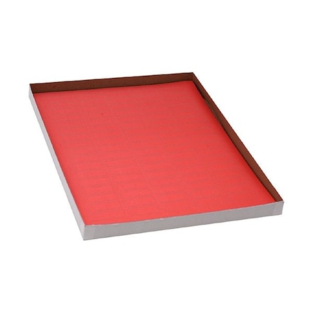 Zoro Select Cyro Label, Red, Polypropylene, PK20 GRAING-C60