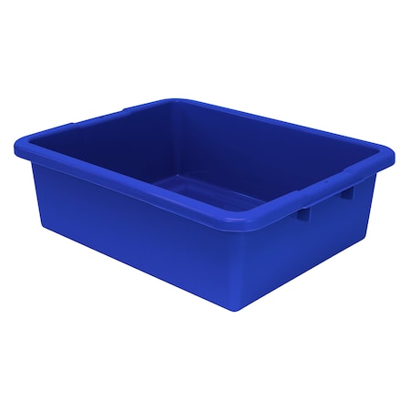 Quantum Storage Systems BUS/UTILITY TUB 21-1/2in x 17in x 7in PP BLUE FSB-22177RBL