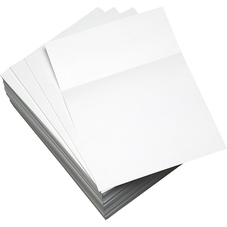 Domtar Custom Cut-Sheet Copy Paper, 92 Bright, Micro-Perforated, 20 lb Bond Weight, 8.5 x 11, White, PK500 851035
