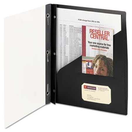 Smead Clear Front Poly Report Cover with Fasteners 86010