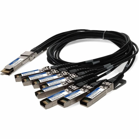 Add-On MSA & TAA COMP 400G-CU QSFP-DD DAC 2M QSFPDD-8SFP56-PDAC2M-AO