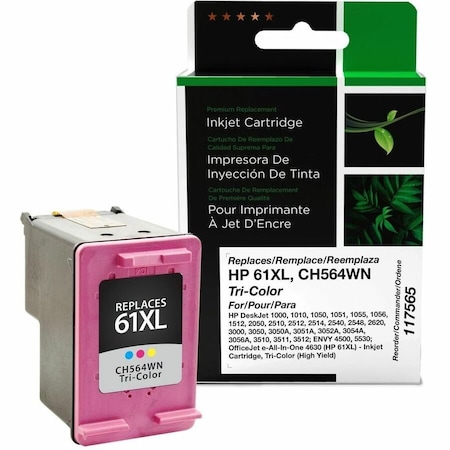Clover Imaging Group Imaging Remanufactured High Yield Tri-Color Ink Cartridge 117565