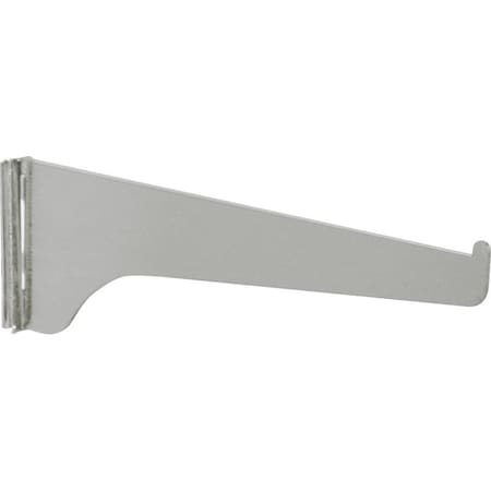 Knape & Vogt 180 Series 180 TI 10 Shelf Bracket, 10 in L, Steel, Titanium 180TI10