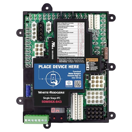 White-Rodgers Furnace Control Board, 25V AC 50M56X-843