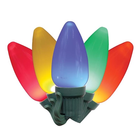 Celebrations Classic LED C9 Multicolored 25 ct String Christmas Lights 16 ft. 11-06018A