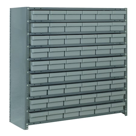 Quantum Storage Systems 7 SHELF CLOSED UNIT WITH 42 BINS CL1239-401601GY