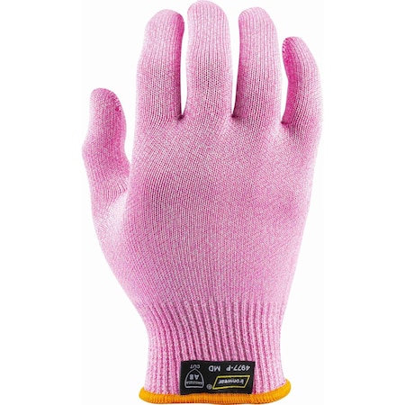 Ironwear 13 Gauge Multi Fiber Knit A8 Cut Resistant Glove, Pink, 2X-Large 4977-P-2XL