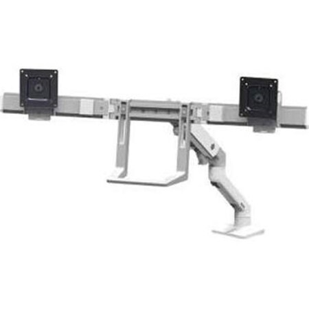 Spark HX Desk Dual Monitor Arm Mounting Kit, Bright White SP897546