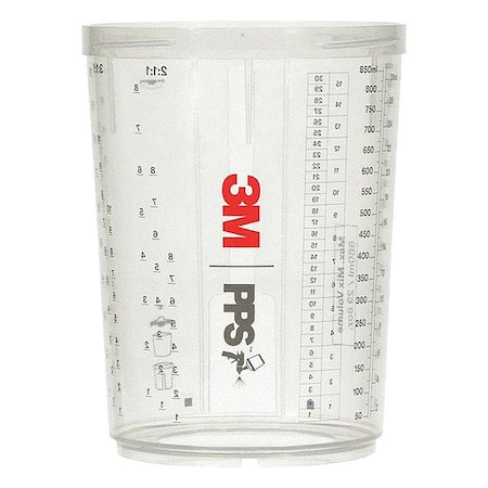 3M Spray Gun Cup, 28 fl. oz. Capacity, PK2 26023