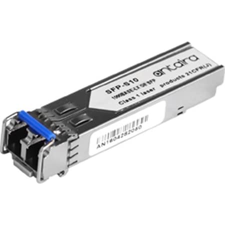 Antaira 1.25Gbps Ethernet SFP Transceiver, Single Mode 10KM / LC / 1310nm, 0-70C TAA C SFP-S10-TAA