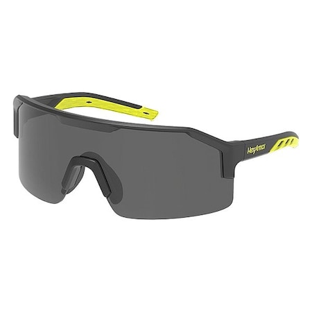 Hexarmor Safety Glasses, Anti-Fog & Anti-Scratch, Gray 12% Lens, Gray Frame, Half-Frame 13-12002-17