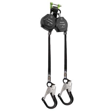 Safewaze Latitude Edge 8 ft Dual Web SRL Alu Rebar Hooks 023-5348