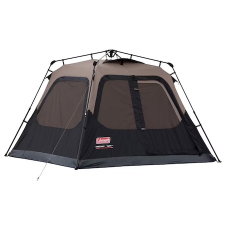 Coleman 4-Person Cabin Camping Tent w/Instant Setup - Black 2206916
