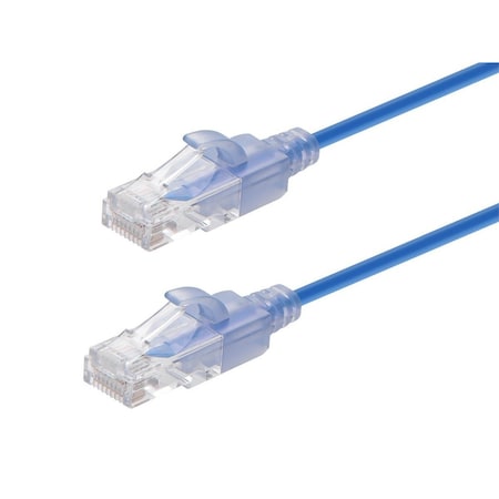 Monoprice Voice and Data Patch Cord, Blue, 5 ft L 44503