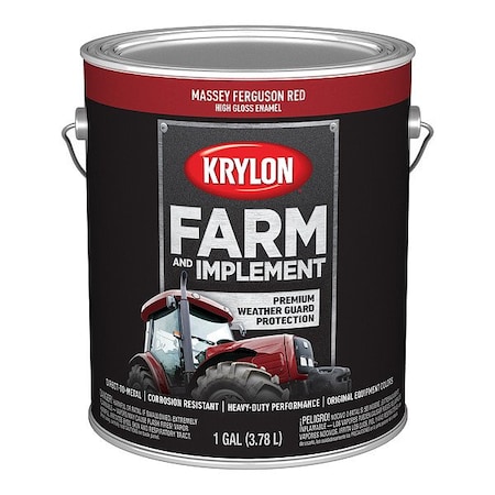 Krylon Acrylic Coating, High Gloss, Massey Ferguson Red K01968008