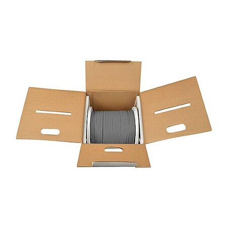 Doomsday 1000 ft. Cat6 Bulk Gigabit Solid Core 23 AWG CMR PVC Cable - White DO777360