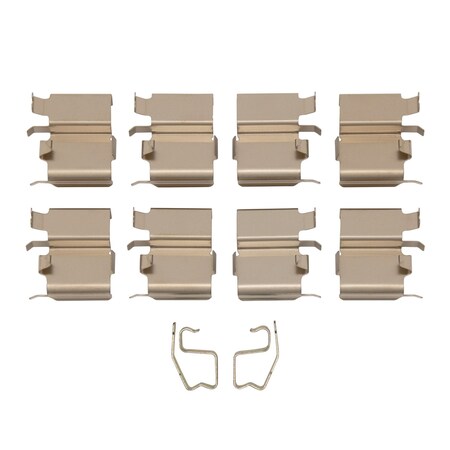 Dfc Brake Hardware Kit, Disc Brake Hardware Kit, 340-80026