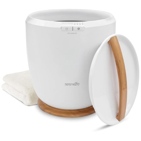 Serenelife Counter Towel Warmer Bucket SLTLWS450