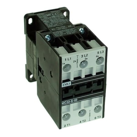 Imo Automation Contactor 3 Pole Open 15kW 32A AC3, 400V AC Coil MC32-S-00400