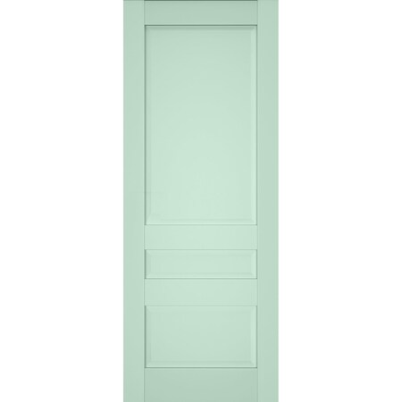 Sartodoors Slab Barn Door Panel Solid Core Modern Interior VEREGIO7411S-OLI-18 x 80