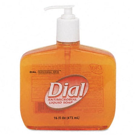 Liquid Dial Liquid Gold protective Soap- Unscented Liquid- 16 oz Pump Bottle 80790EA