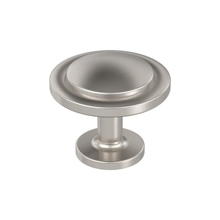 Amerock Loop Series Cabinet Knob, 1 in Projection, Zinc, Satin Nickel BP37025G10