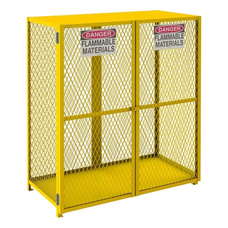 Durham Mfg Vertical Gas Cylinder Cabinet, Cap. 18 EGCVC18-SC-50