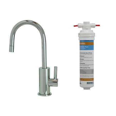 Mountain Plumbing Point-of-Use Drinking Faucet with Mountain Pure Water Filter in Polished Chrome MT1843FIL-NL/CPB