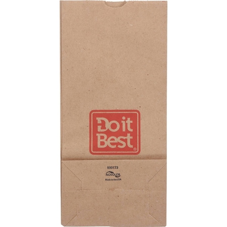 Do It Best 5 Lb. Capacity Paper Shopping Bag, 400PK 90071