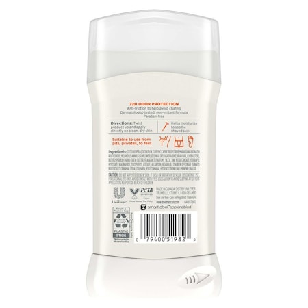 Dove Men+Care Shea Butter and Cedar Whole Body Deodorant Stick, 3 Ounce, 12PK 64791683