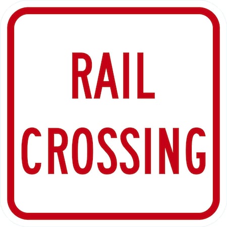 Lyle Rail Crossing, 12x12, Engineer Grade, White G-2311-EG_12x12