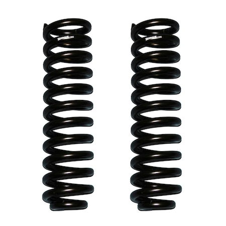 Superjock 6 in. Lift Coil Springs - Black SU3639306